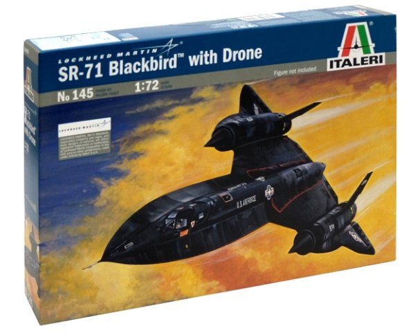 SR-71 BLACKBIRD with DRONE (Italeri 1:72) 