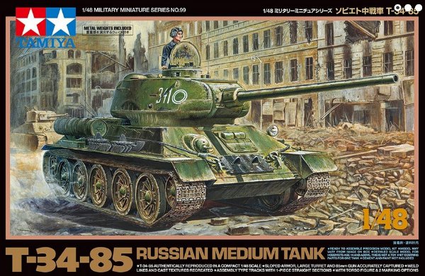 Tank T-34/85 (Tamiya 1:48)