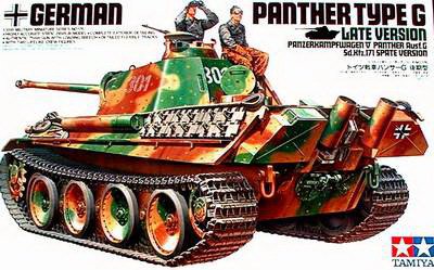 Panther Ausf.G Late Version (Tamiya 1:35)