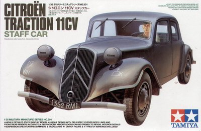 Citroen Traction 11CV Staff Car  (Tamiya 1:35) > 1:35