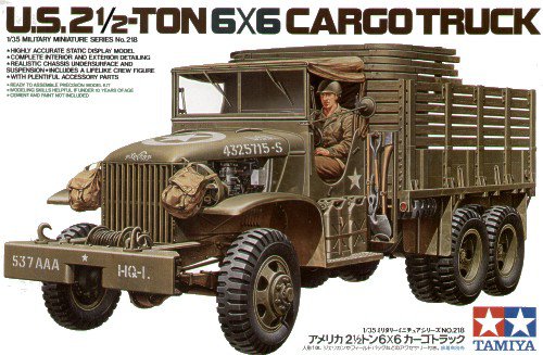 GMC 2.5t 6x6 Cargo Truck (Tamiya 1:35) 