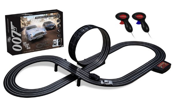 Autodráha MICRO SCALEXTRIC G1161M - James Bond ´No Time To Die´ (Battery Powered) (1:64)
