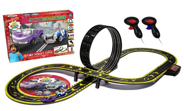Autodráha MICRO SCALEXTRIC G1160M - Ryans World Street Chase (Battery Powered) (1:64)