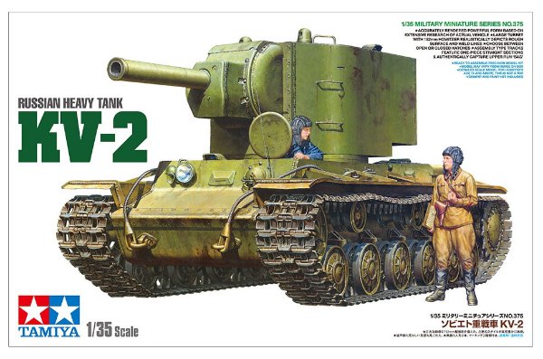 KV-2 GIGANT Russian Heavy Tank (Tamiya 1:35)