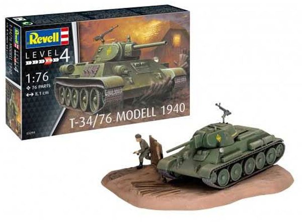 Tank T-34/76 Modell 1940 (Revell 1:76)