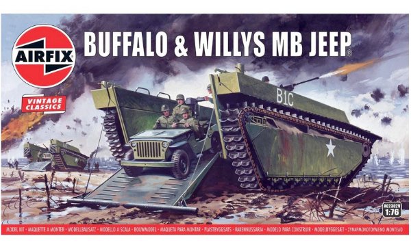 Buffalo Willys MB Jeep (Airfix 1:76)