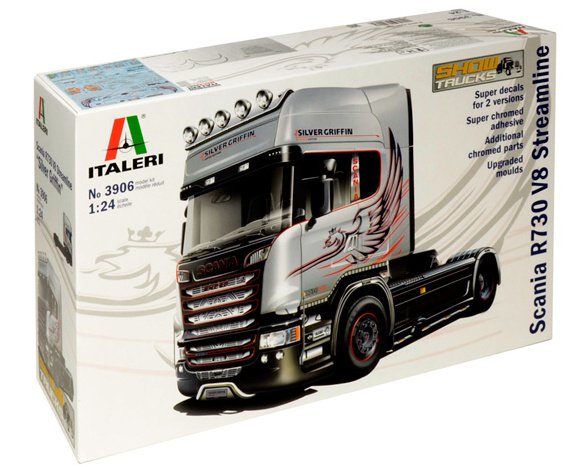Truck SCANIA R730 STREAMLINE 4x2 (Italeri 1:24) 