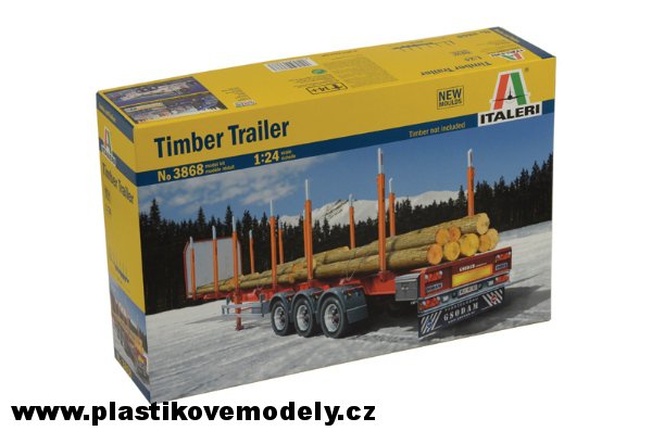 Návěs - TIMBER TRAILER (Italeri 1:24) 