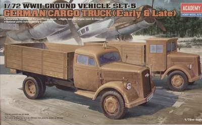 German Cargo Truck (Academy 1:72) > 1:72
