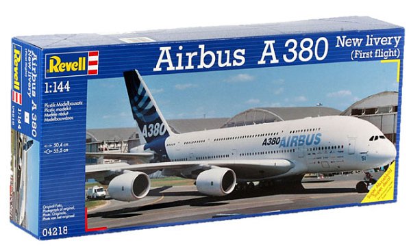 04218 - Airbus A 380 (Design New livery First Flight) (Revell 1:144) 