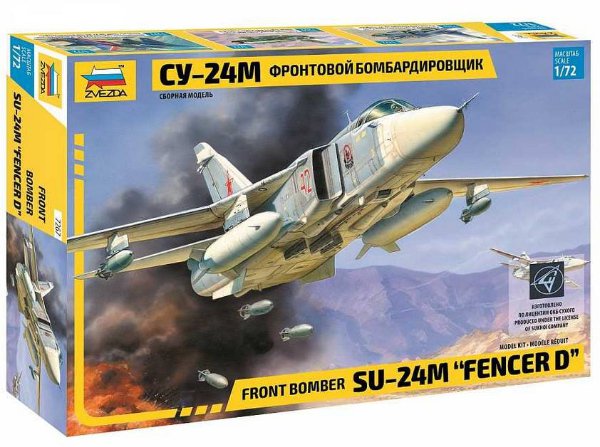 Front bomber Su-24M Fencer D (Zvezda 1:72)