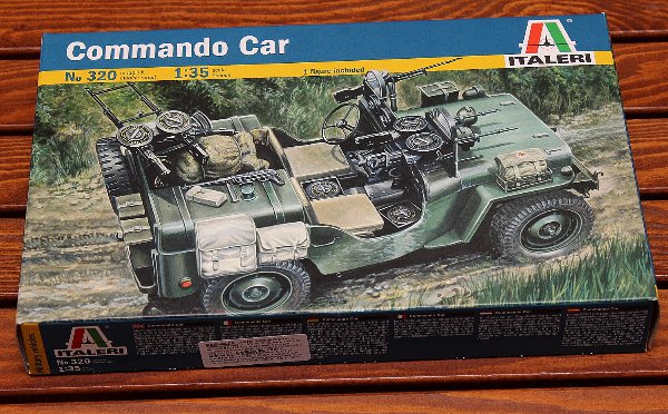 Jeep Willys MB COMMANDO CAR (Italeri 1:35) 