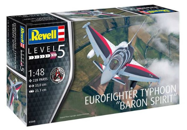 Letadlo Eurofighter Typhoon BARON SPIRIT (Revell 1:48)