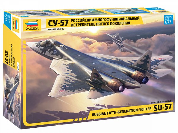 Letadlo Sukhoi SU-57 (Zvezda 1:72)