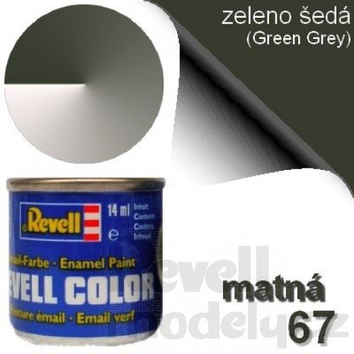32167 - Zeleno šedá  14ml (Green Grey) 67