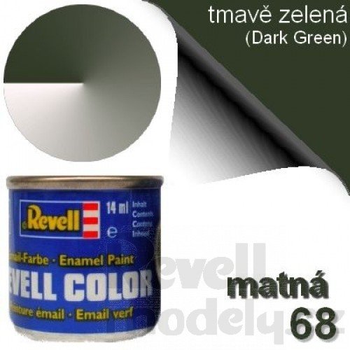 32168 - Tmavě zelená 14ml (Dark Green) 68