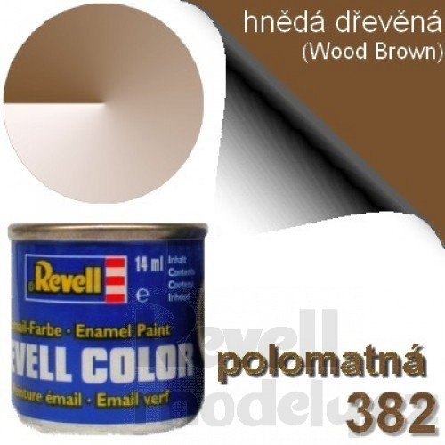 32382 - Hnědá dřevěná 14ml (Wood Brown) 382