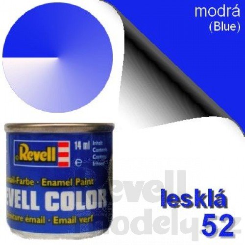 32152 - Lesklá modrá (blue gloss) 14ml - 52 