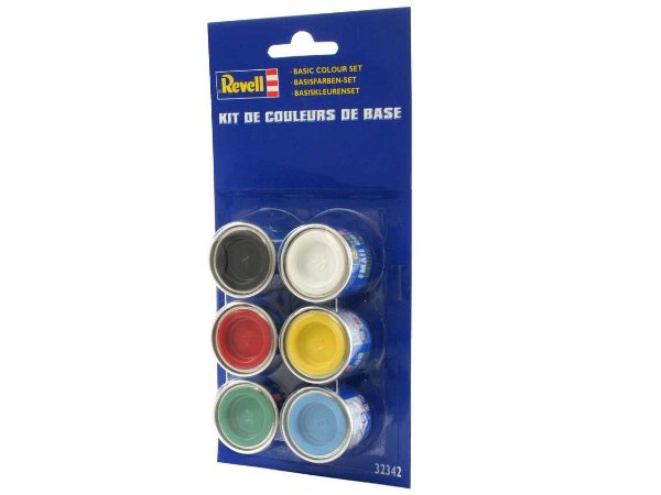 Sada barev Email Color 32342 - Basic (Revell 6x14ml) 