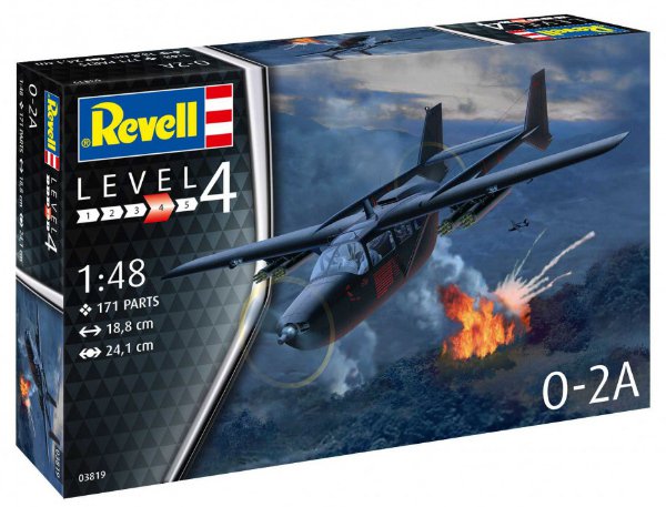 Set - Cessna O-2A Skymaster (Revell 1:48)