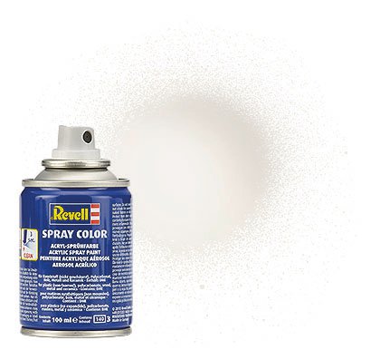 Barva ve spreji - 34104 leská bílá (white gloss)(Revell 100ml)