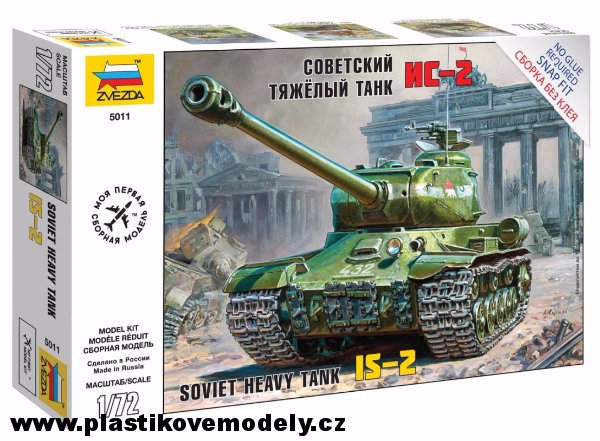 Snap Kit tank IS-2 Stalin (Zvezda 1:72)