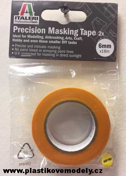 Precision Masking Tapes 50827 - maskovací páska 6 mm - 2 ks