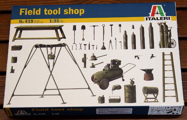 FIELD TOOL SHOP (Italeri 1:35) 
