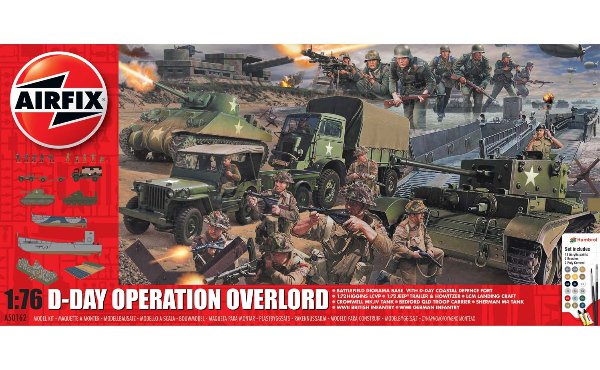 Set diorama D-Day 75th Anniversary Operation Overlord (1:76)