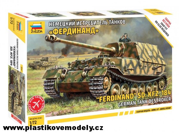 Ferdinand Sd.Kfz.184 (Zvezda 1:72) > 1:72