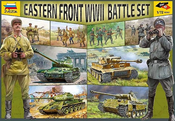 Battle Set Eastern Front WWII (Zvezda 1:72)
