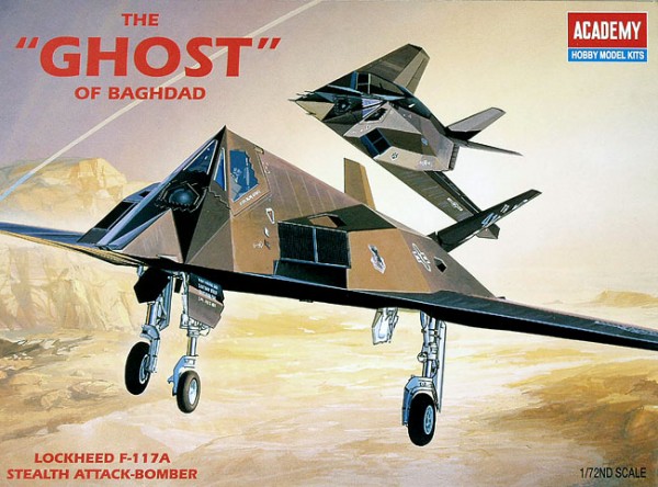 F-117 Stealth Attack-Bomber (Academy 1:72) > 1:72