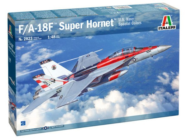 Boeing F-A-18F Super Hornet (Italeri 1:48)