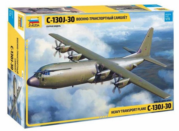 Letadlo C-130 J-30 (Zvezda 1:72)