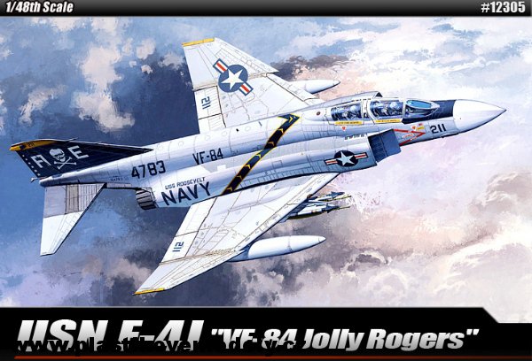USN F-4J ´VF-84 Jolly Rogers´ (Academy 1:48) 