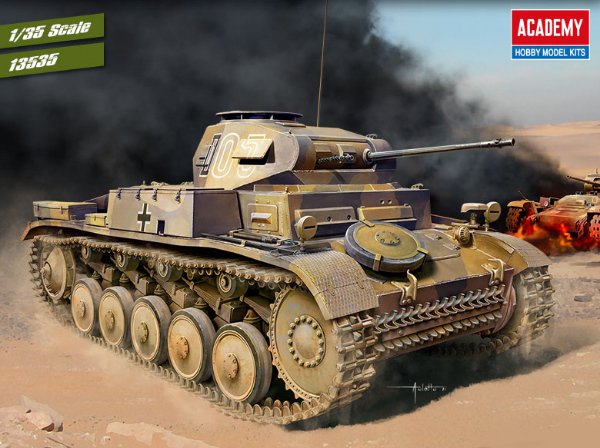Panzer II Ausf.F North Africa (Academy 1:35)