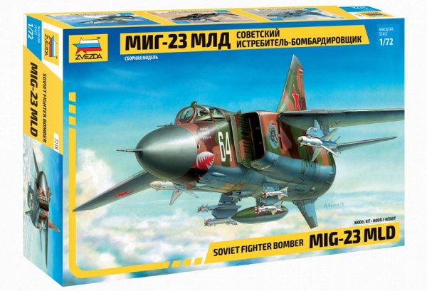 Letadlo MIG-23 MLD Soviet Fighter (re-release) (Zvezda 1:72)