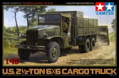 US 2.5ton 6x6 Cargo Truck (Tamiya 1:48)