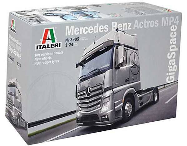 Truck Mercedes Benz Actros MP4 Gigaspace (Italeri 1:24)
