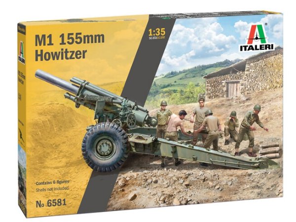 M1 155mm Howitzer (Italeri 1:35) 