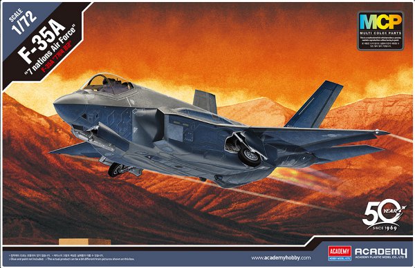 F-35A Seven Nation Air Force MCP (Academy 1:72)