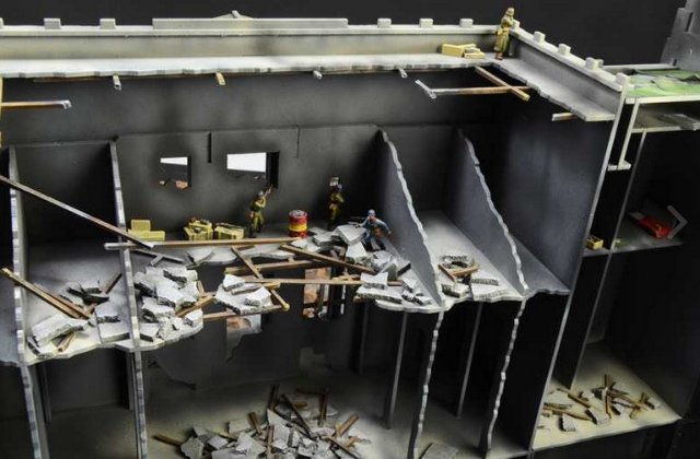 Diorama Berlin 1945: Battle for the Reichstag (Italeri 1:72)