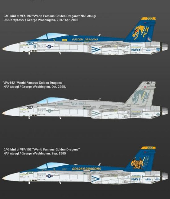 F-A-18C VFA-192 Golden Dragon (Academy 1:72)