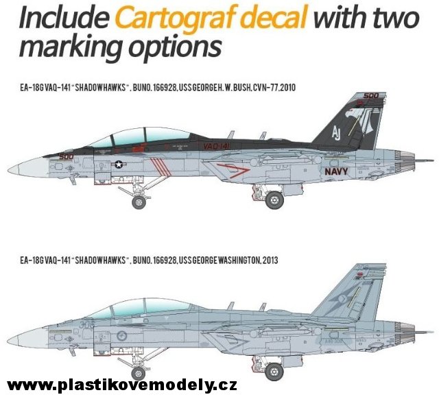 EA-18G VAQ-141 Shadowhawks (Academy 1:72)