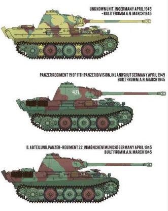 Pz.Kpfw.V Panther Ausf.G Last Product. (Academy 1:35)