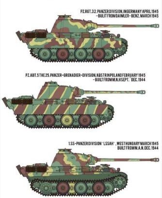 Pz.Kpfw.V Panther Ausf.G Last Product. (Academy 1:35)