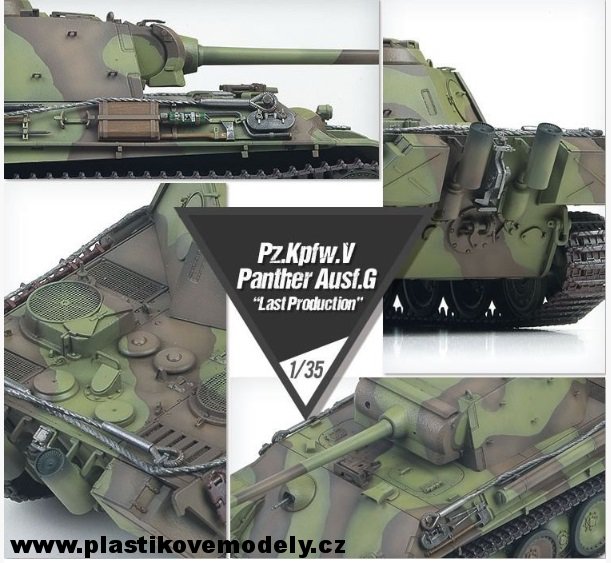 Pz.Kpfw.V Panther Ausf.G Last Product. (Academy 1:35)
