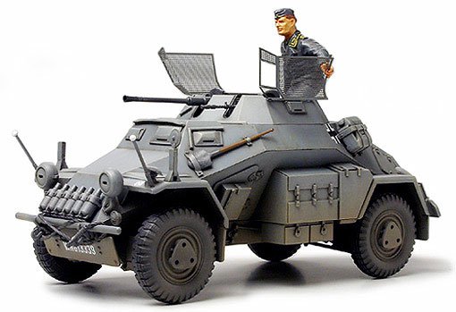 Sd.Kfz 222 w/Photo Etched Part (Tamiya 1:35)