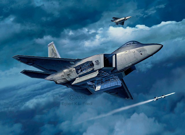 Lockheed Martin F-22A Raptor (Revell 1:72)