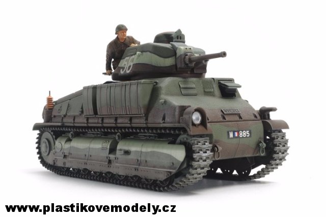 Tamiya Model tanku 35344 - French Medium Tank SOMUA S35 (Tamiya 1:35)